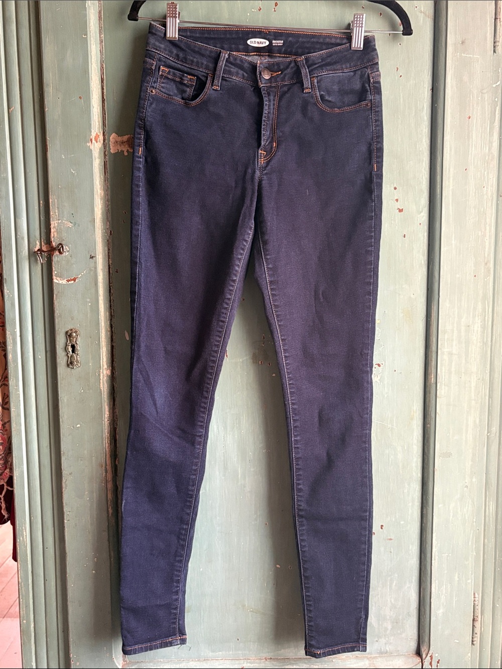 Old Navy Navy Skinny Jeans